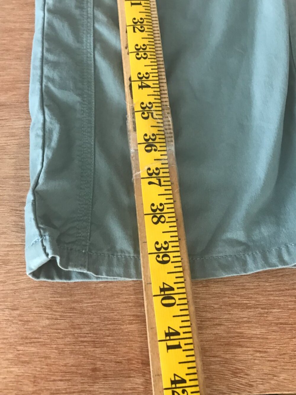 Kuhl Vintage Patina Dye Utility Cargo Pants Women 12 Blue Mid Rise Snap Cuff - Picture 6 of 15